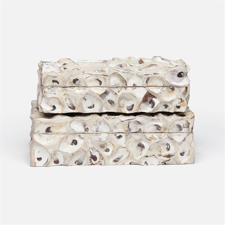 media image for Cove Natural Shell Box, Set of 2 280