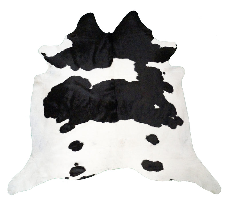 media image for Black & White Cowhide Rug design by BD Hides 246
