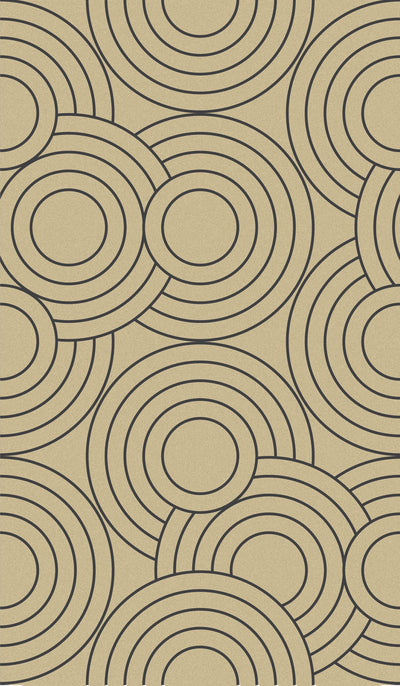 product image for Crop Circles Wallpaper in Eclipse design by Aimee Wilder 5