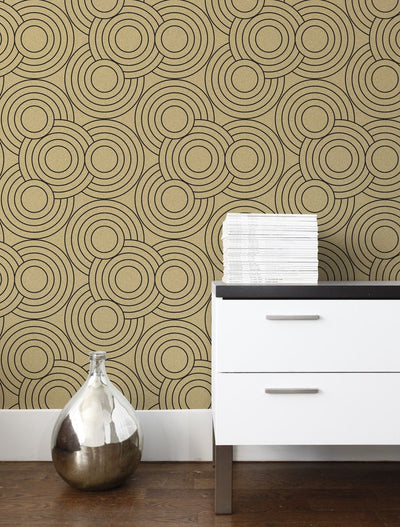 product image of Crop Circles Wallpaper in Eclipse design by Aimee Wilder 548