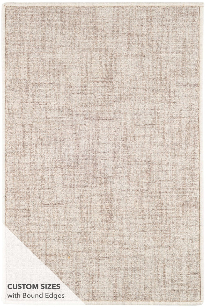 media image for crosshatch ivory micro hooked wool rug by annie selke da1004 258 2 219
