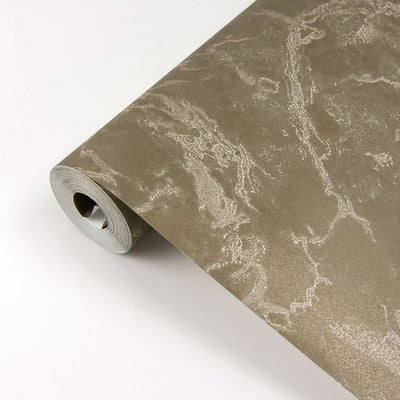 product image for Crux Marble Wallpaper in Chocolate from the Polished Collection by Brewster Home Fashions 45