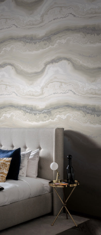 product image for Moontide Wallpaper in White Calcite from the Artisan Digest Collection by York Wallcoverings 86