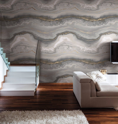product image for Moontide Wallpaper in Pyrite from the Artisan Digest Collection by York Wallcoverings 71