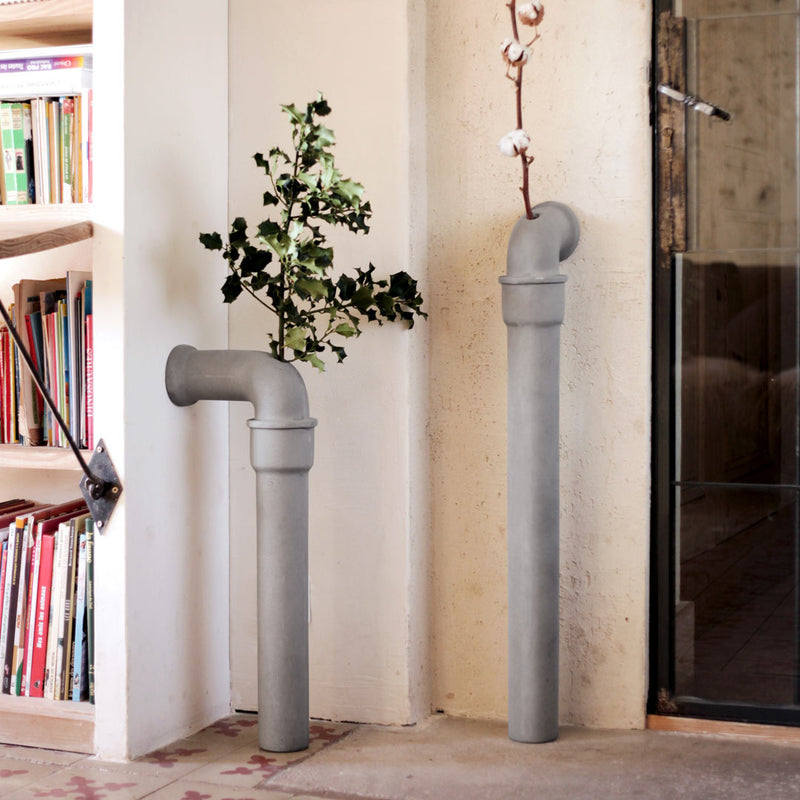 media image for Urban Garden - Pipeline Stem Vase in Various Sizes by Lyon Béton 223