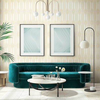 product image for Manhattan Golden Gate Wallpaper from Deco 2 by Collins & Company 61