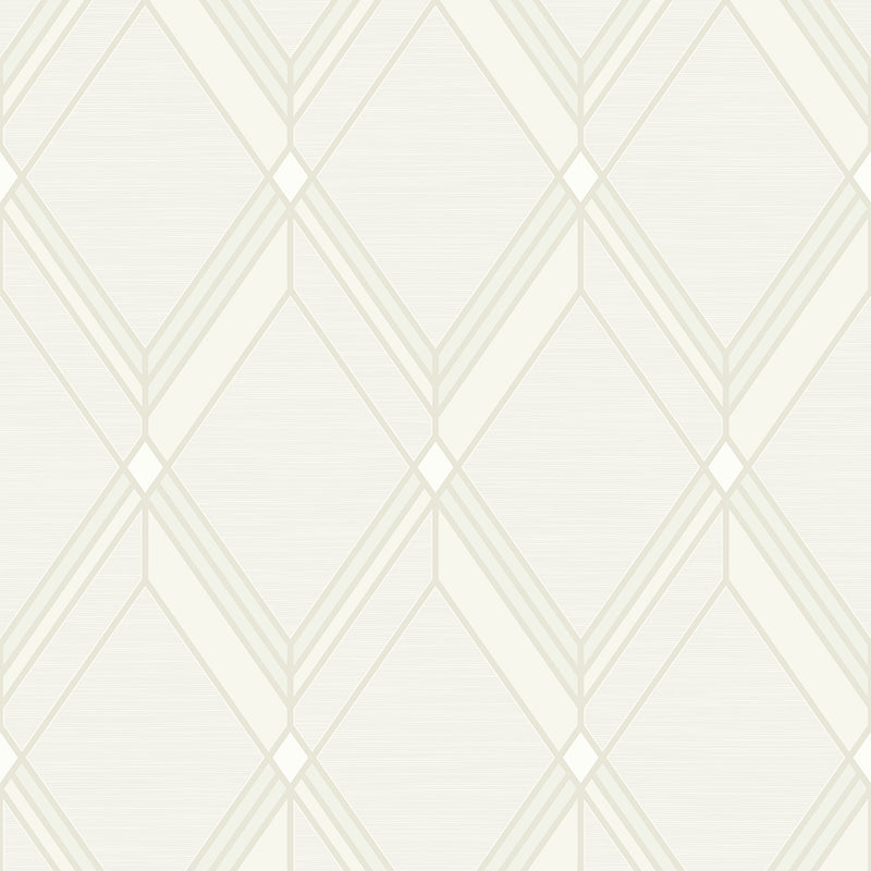 media image for Brooklyn Diamond Metallic Pearl Wallpaper from Deco 2 by Collins & Company 283