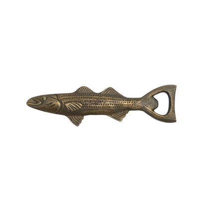 product image for cast aluminum fish shaped bottle opener by bd edition df6832 1 70
