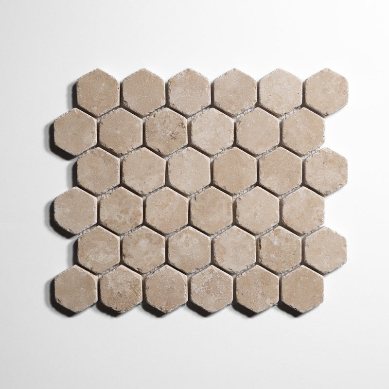 media image for 2 Inch Hexagon Mosaic Tile Sample 297
