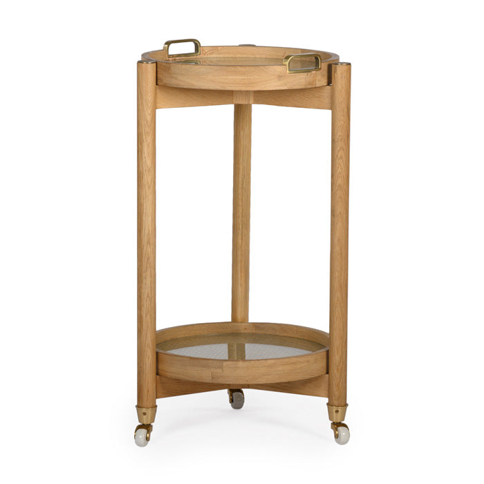 media image for Trio Round Bar Cart By Bd Studio Iii Din00235 1 240