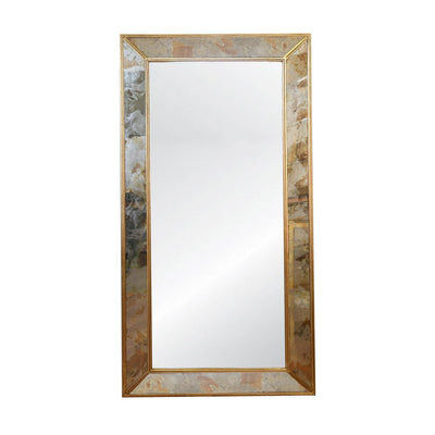 product image of Dion Rectangular Antiqued Floor Mirror 1 597