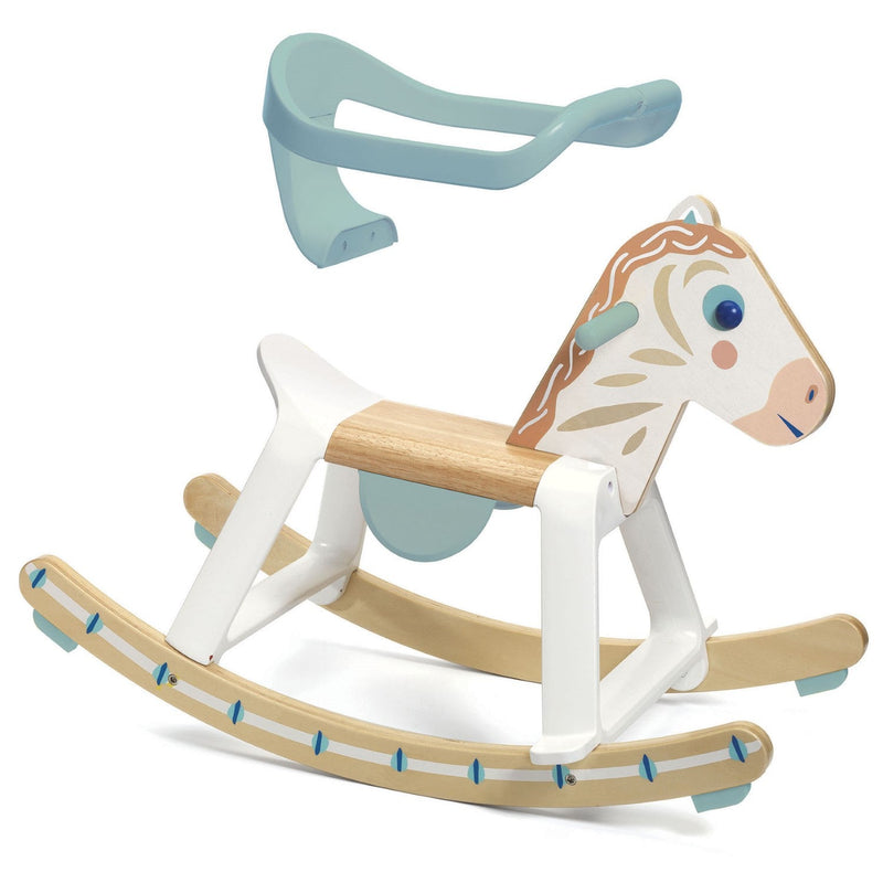 media image for babycavali ride on rocking horse by djeco dj06132 4 237