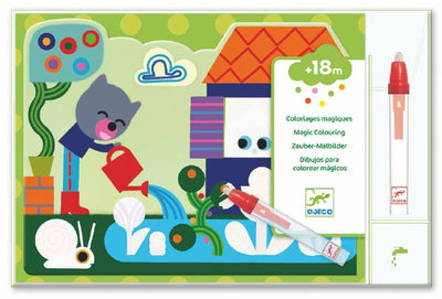 product image for petit gift paint w water hidden garden by djeco 1 94