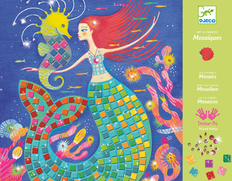 media image for le grand artist mosaics the mermaids song by djeco 2 234