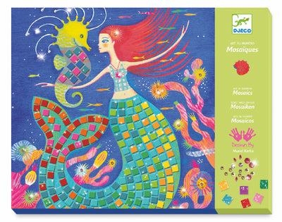 product image of le grand artist mosaics the mermaids song by djeco 1 575