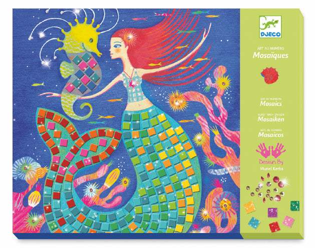 media image for le grand artist mosaics the mermaids song by djeco 1 263