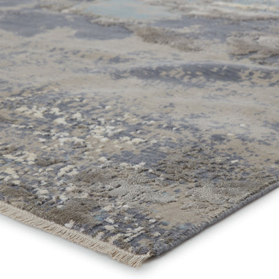 product image for Adriatic Abstract Rug in Gray & Light Blue 80
