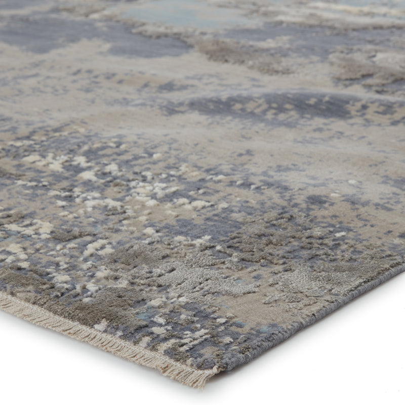 media image for Adriatic Abstract Rug in Gray & Light Blue 296