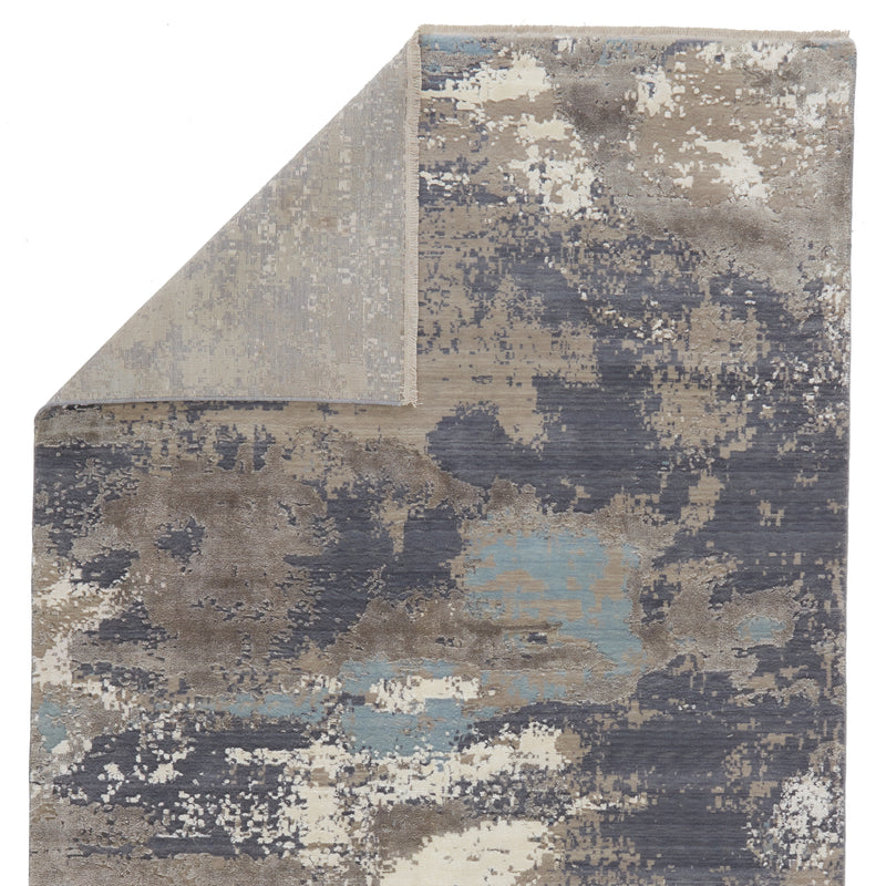 media image for Adriatic Abstract Rug in Gray & Light Blue 255