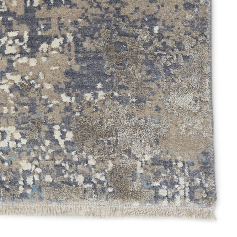 media image for Adriatic Abstract Rug in Gray & Light Blue 296