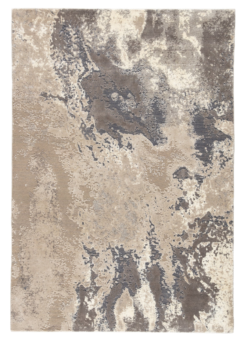 media image for Aegean Abstract Gray & Beige Rug by Jaipur Living 289