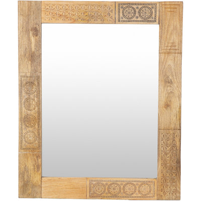 product image of Dilwara DLW-001 Rectangular Mirror in Natural by Surya 520