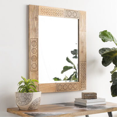 product image for Dilwara DLW-001 Rectangular Mirror in Natural by Surya 85