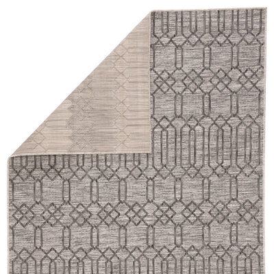 product image for Calcutta Indoor/Outdoor Geometric Gray Area Rug design by Nikki Chu for Jaipur Living 21