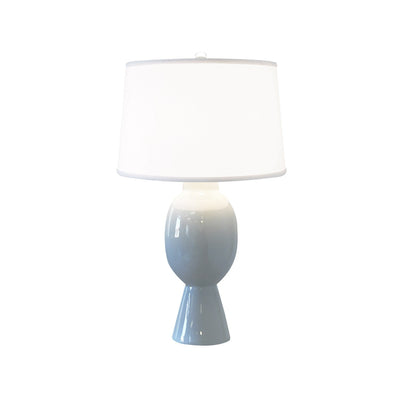 product image for Tall Bulb Shape Table Lamp With Shade By Bd Studio Ii Dover Blush 7 17