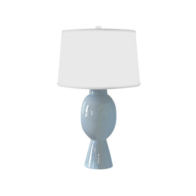 product image for Tall Bulb Shape Table Lamp With Shade By Bd Studio Ii Dover Blush 3 10