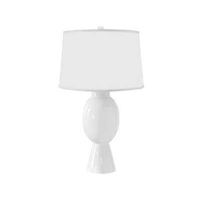 product image for Tall Bulb Shape Table Lamp With Shade By Bd Studio Ii Dover Blush 4 18