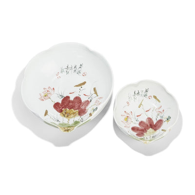 product image of Japanese Flower Blossoms Free Form Bowls Set Of 2 By Tozai Dr0252 S2 1 536