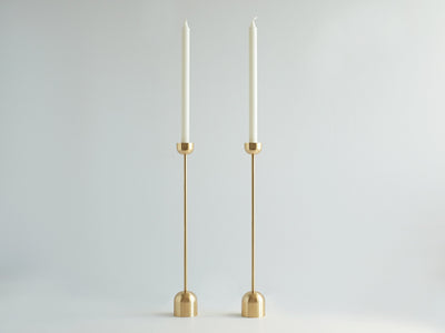 product image for dome spindle candle holder in various sizes by fs objects 4 49
