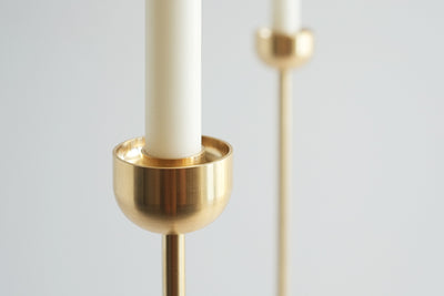 product image for dome spindle candle holder in various sizes by fs objects 3 61