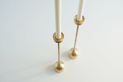 product image for dome spindle candle holder in various sizes by fs objects 5 56