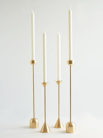 product image for dome spindle candle holder in various sizes by fs objects 2 33