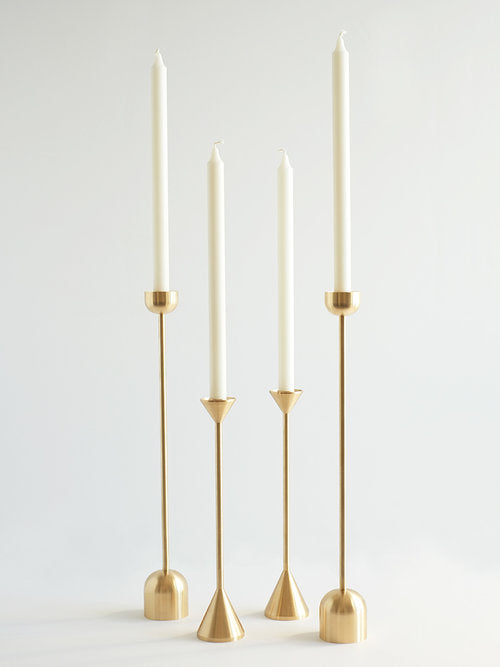 media image for dome spindle candle holder in various sizes by fs objects 2 25