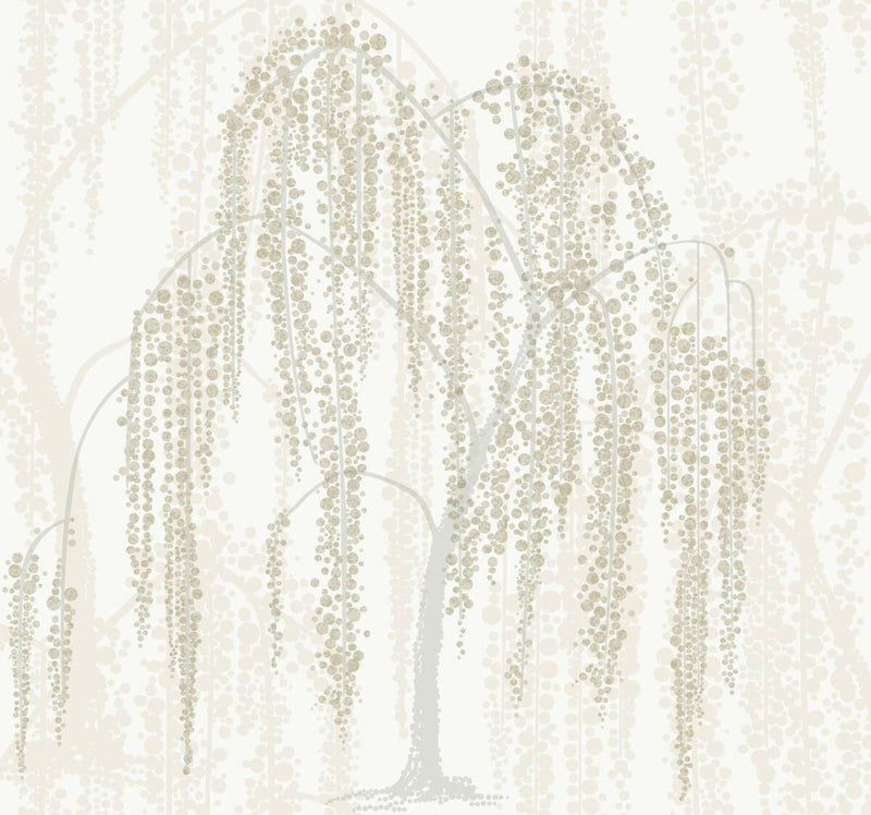 media image for Willow Glow Neutrals Wallpaper from the After Eight Collection by Candice Olson 259
