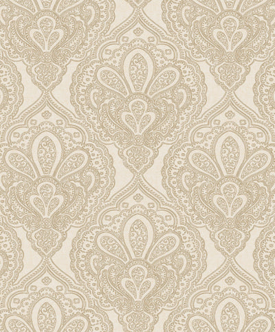 product image of Mehndi Damask Gold from the Emporium Collection by Galerie Wallcoverings 511