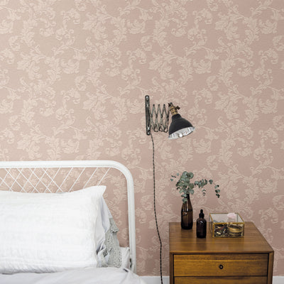 product image for Acanthus Trail Pink from the Emporium Collection by Galerie Wallcoverings 34