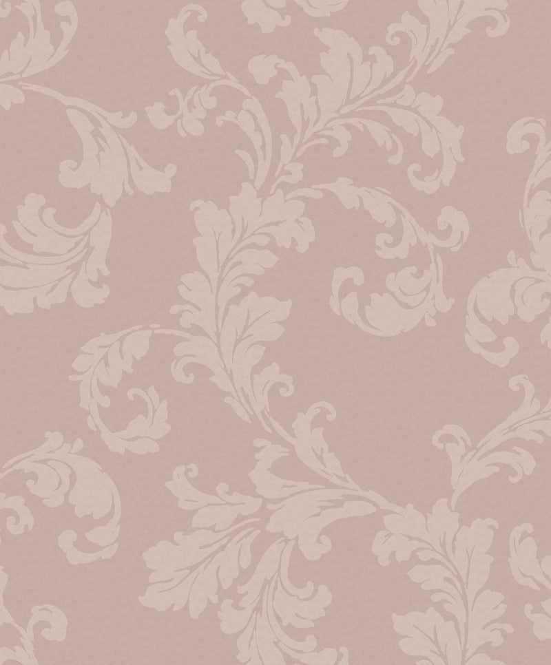 media image for Acanthus Trail Pink from the Emporium Collection by Galerie Wallcoverings 260