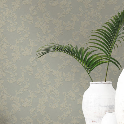 product image for Acanthus Trail Beige from the Emporium Collection by Galerie Wallcoverings 72