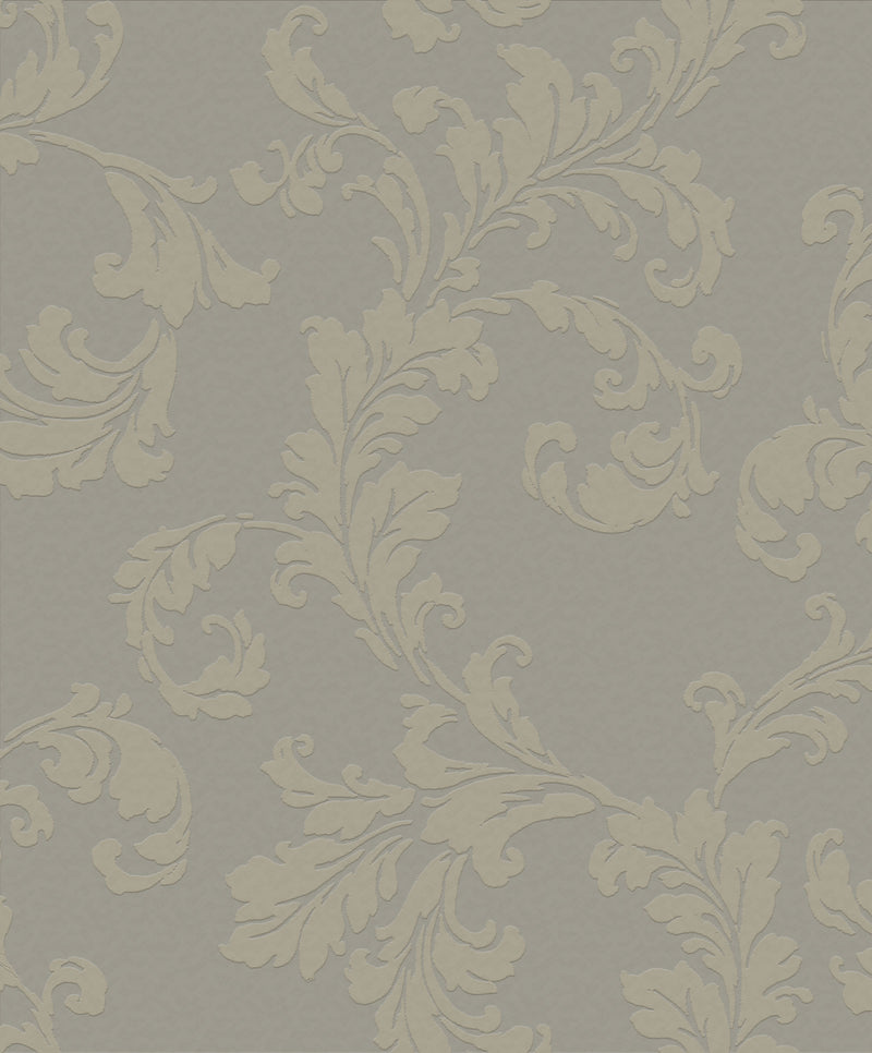 media image for Acanthus Trail Beige from the Emporium Collection by Galerie Wallcoverings 220