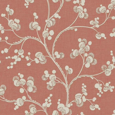 product image of Dahlia Trail Wallpaper in Burnt Orange from the Silhouettes Collection by York Wallcoverings 579