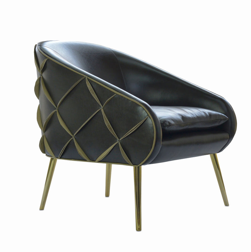 media image for Dali Leather Chair 277