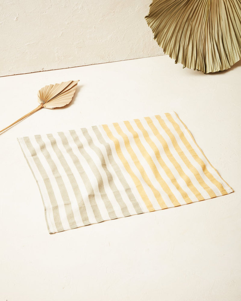 media image for Dandelion Stripe Placemat by Minna 26