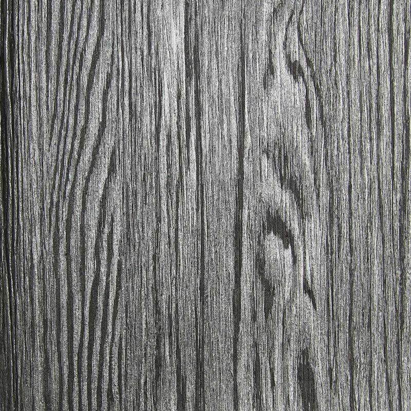 media image for Dark Grey and Silver Textured Wood Grain Wallpaper by Julian Scott Designs 227