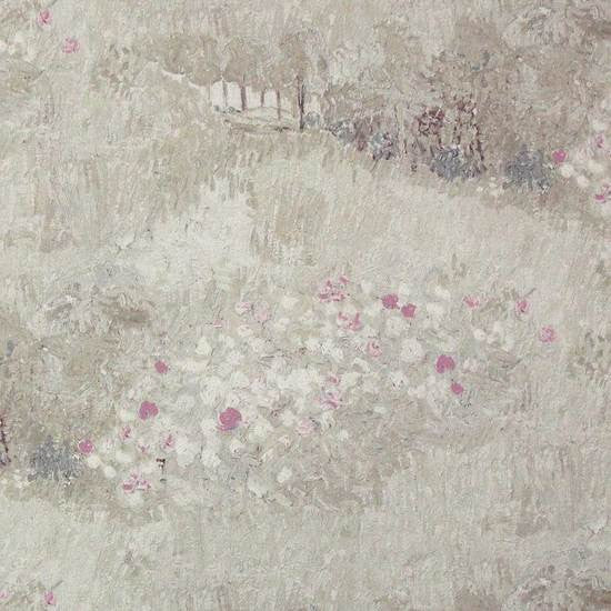 media image for sample daubignys garden wallpaper in beige and pink from the van gogh collection by burke decor 1 218