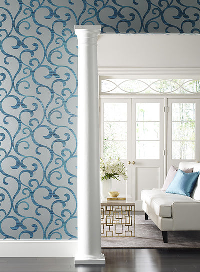 product image for Dazzling Coil Wallpaper by York Wallcoverings 8