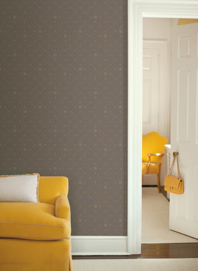 product image for Deco Screen Wallpaper in Beige and Brown from the Deco Collection 26